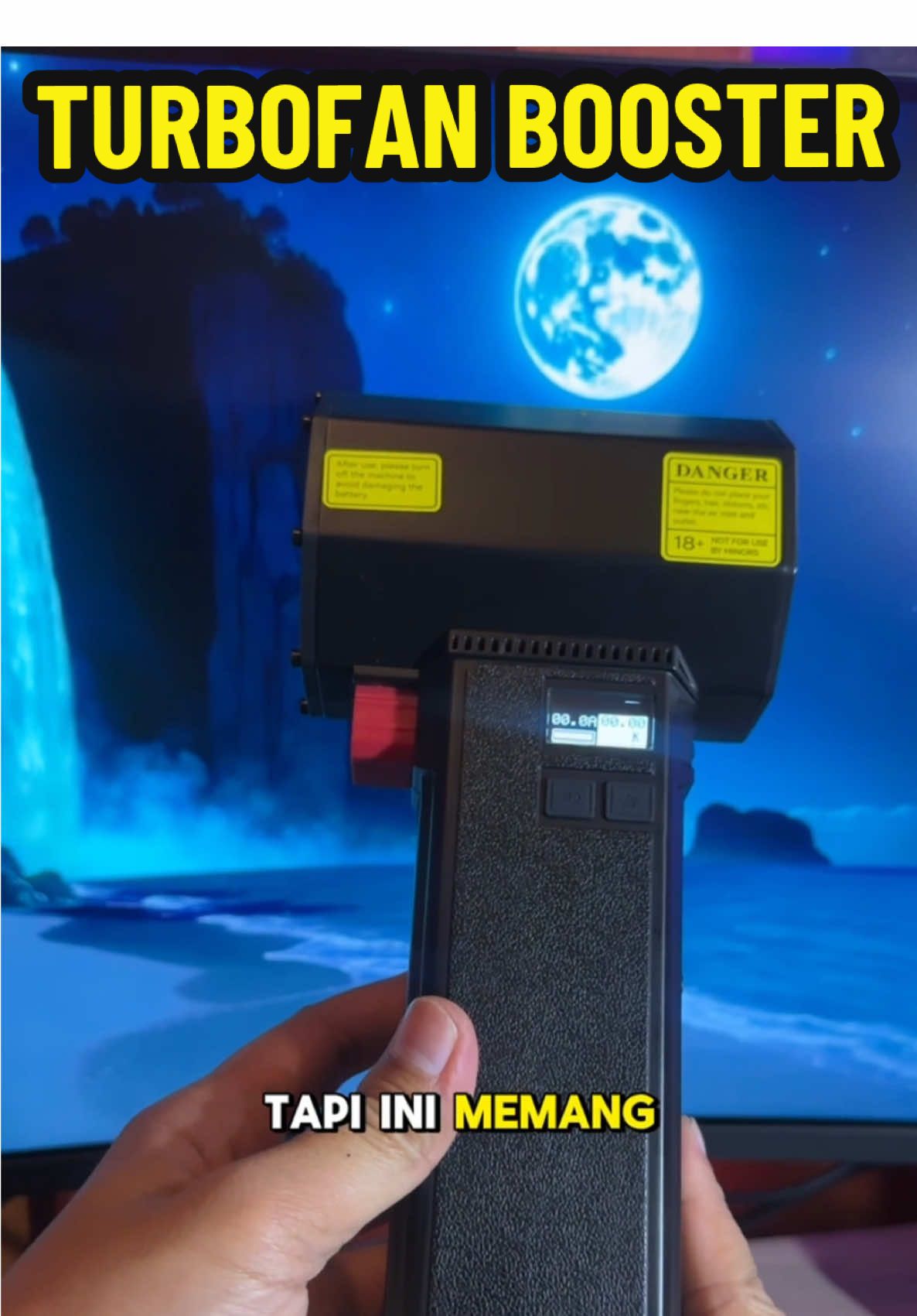 Kipas jet booster atau turbofan
