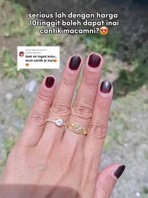 Membalas kepada @mader.ainnnnn  pakai inai yara clarissa ni wakk, lurvee sangat dengan color inai nii😍😍 #inaikuku #inaiyaraclarissa #inaiyaraclarissahq #inaiyara #yaraclarissa #fyp #foryoupage 