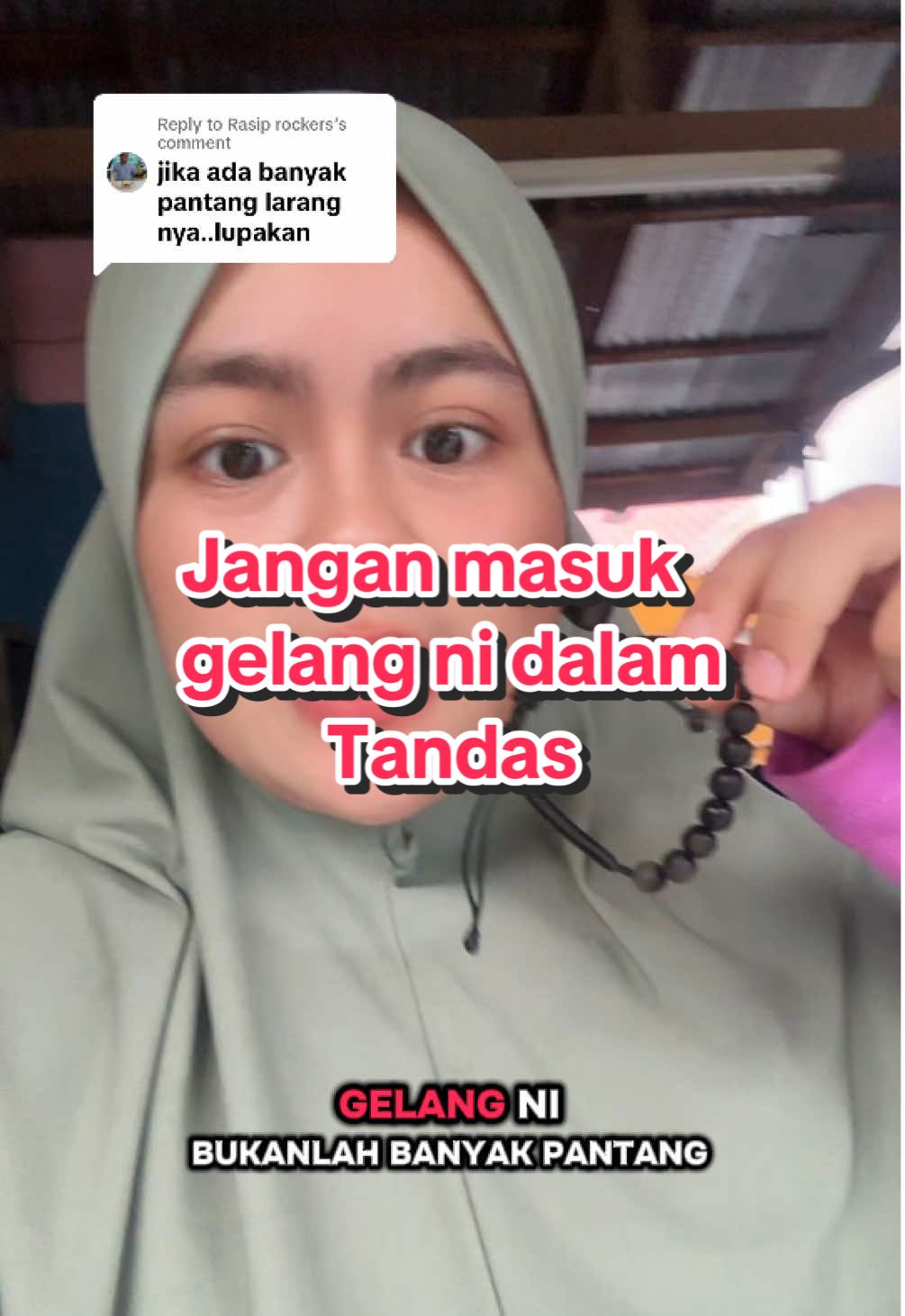 Replying to @Rasip rockers Gelang halang daripada benda negatif dan makluk halus🥰 #gelang #kayukemuninghitam #kemuninghitam #maklukhalus #fypage #fypシ゚ #gelang #gelangbenang #ikhtiar #allah