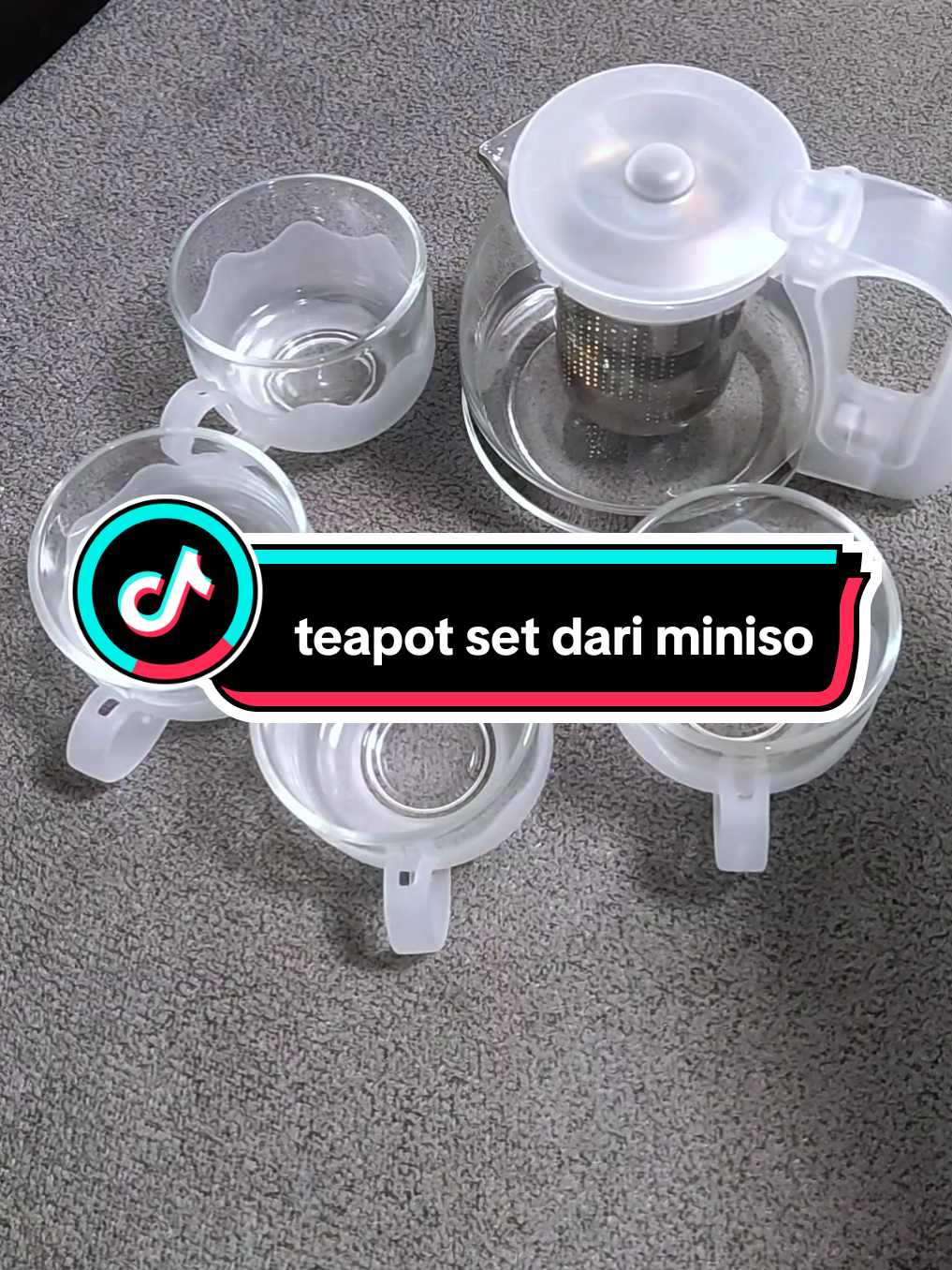 teapot set dari miniso harganya lagi promo dibawah 50rb an aja yuk saaman  #teapot #teapotset #tekoset #satukontentiaphari #semuabisaaffiliate 