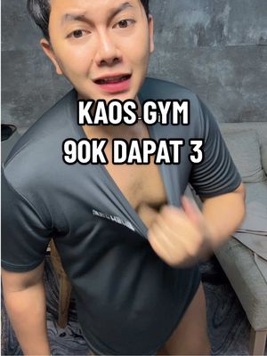 Takut beli kaos gym, pilih kaos dryfit anti bau #kaosolahraga #kaosgym #outfitgym