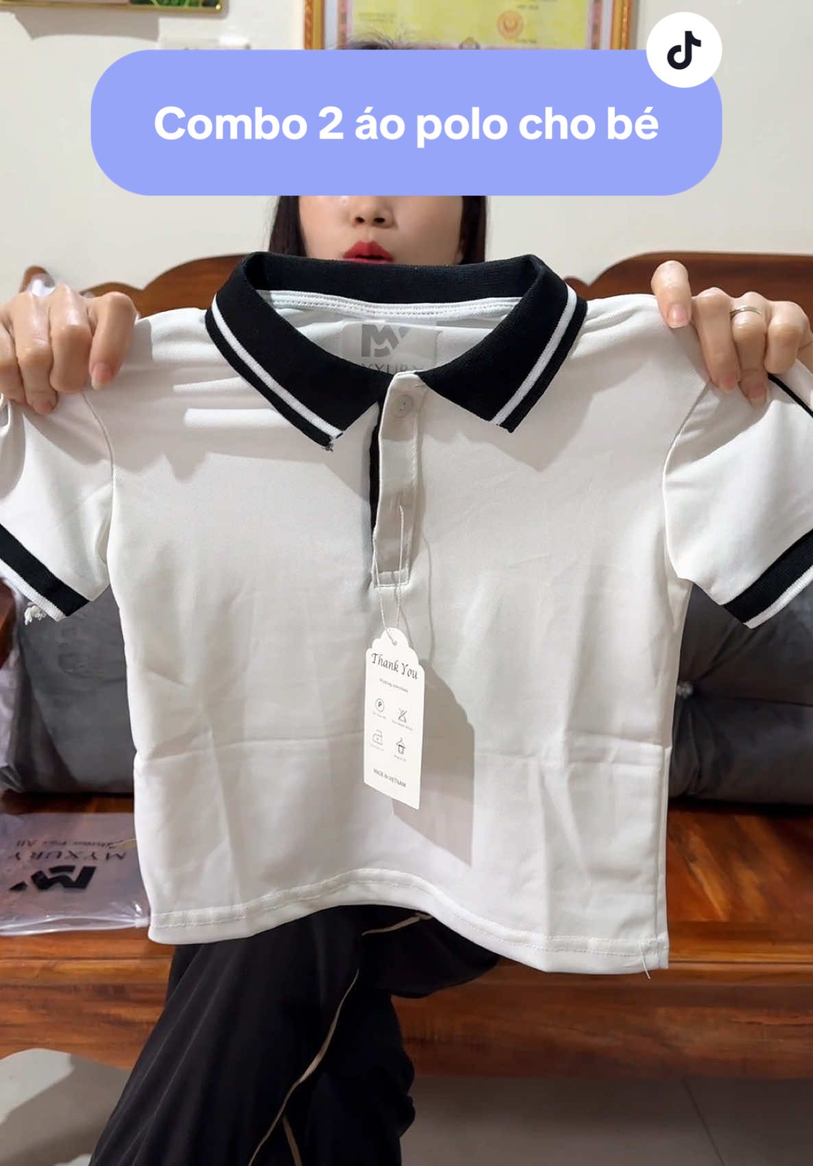 Combo 2 áo polo cho bé trai đẹp hịn giá hời nha #điệpcòi #giadinhtomtepgau #aopolochobetrai 