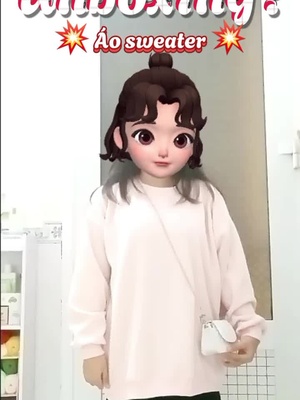 Áo sweater 🐷🍦 #aosweaterxinh #xuhuongtiktok #muataitiktokshop🛍 #xuhuong #nhie💢 #sweater #aosweater #tosun #sweaternibong #tosunstudio 