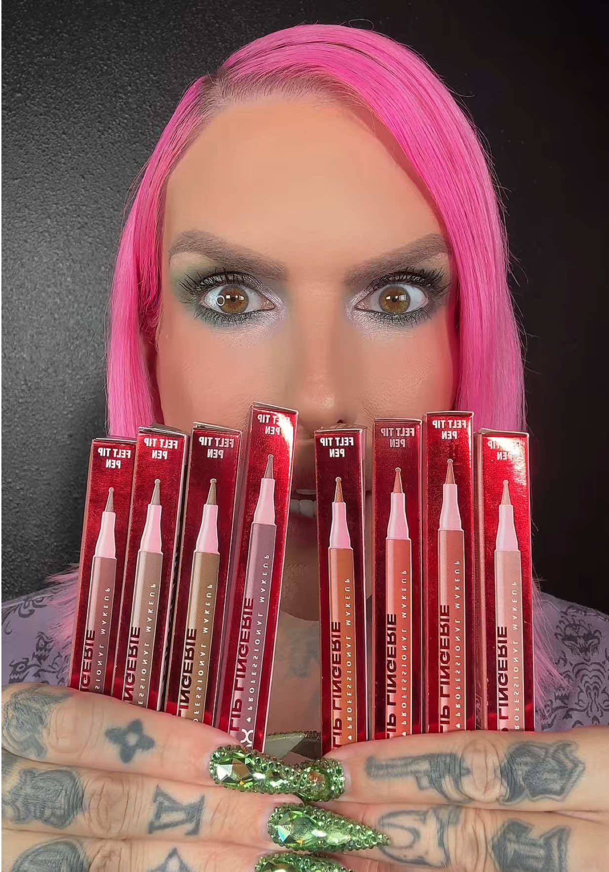 Are the NEW viral @NYX Professional Makeup lip lingerie liner stains Jeffree Star Approved?! 🤯 #makeupreview #jeffreestar #nyxcosmetics #lipstain #beautytok 
