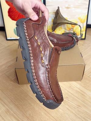 Leather Shoes,Stride with an Elite Style#mensshoess #shoest #tiktokshopm #tiktokmademebuyitm #menshoess #shoes #menshoes #workshoesw #summerstyle #sliponshoesw 