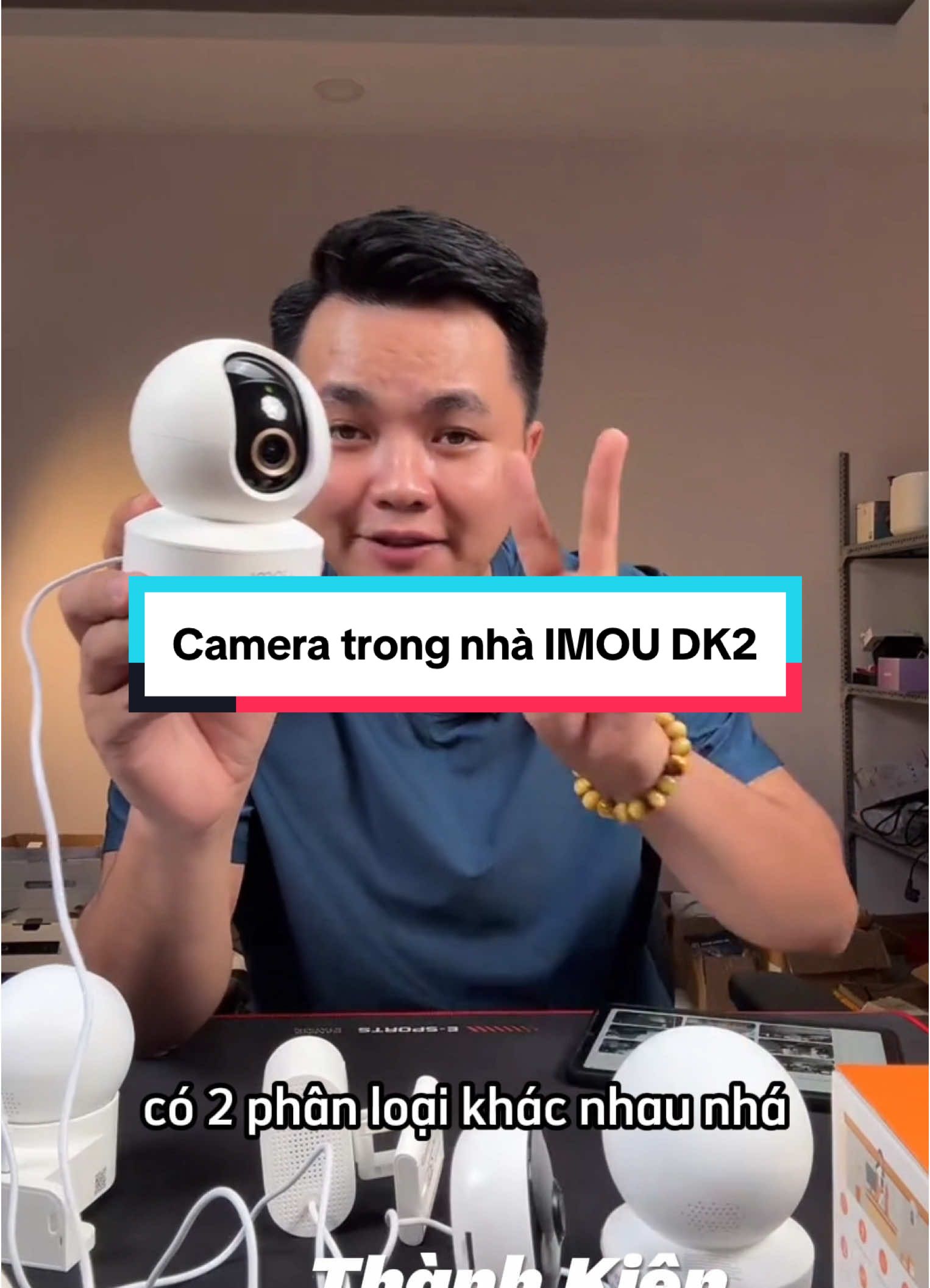 Camera trong nhà IMOU DK2 #kienreview #tiktok #tiktoktech #giadungthongminh 