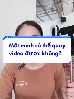 Một mình có thể quay video được không hay cần người hỗ trợ #quayvideo #gaychupanh #gaychupanhbluetooth #gaychupanhcoden #gaychupanh3in1 