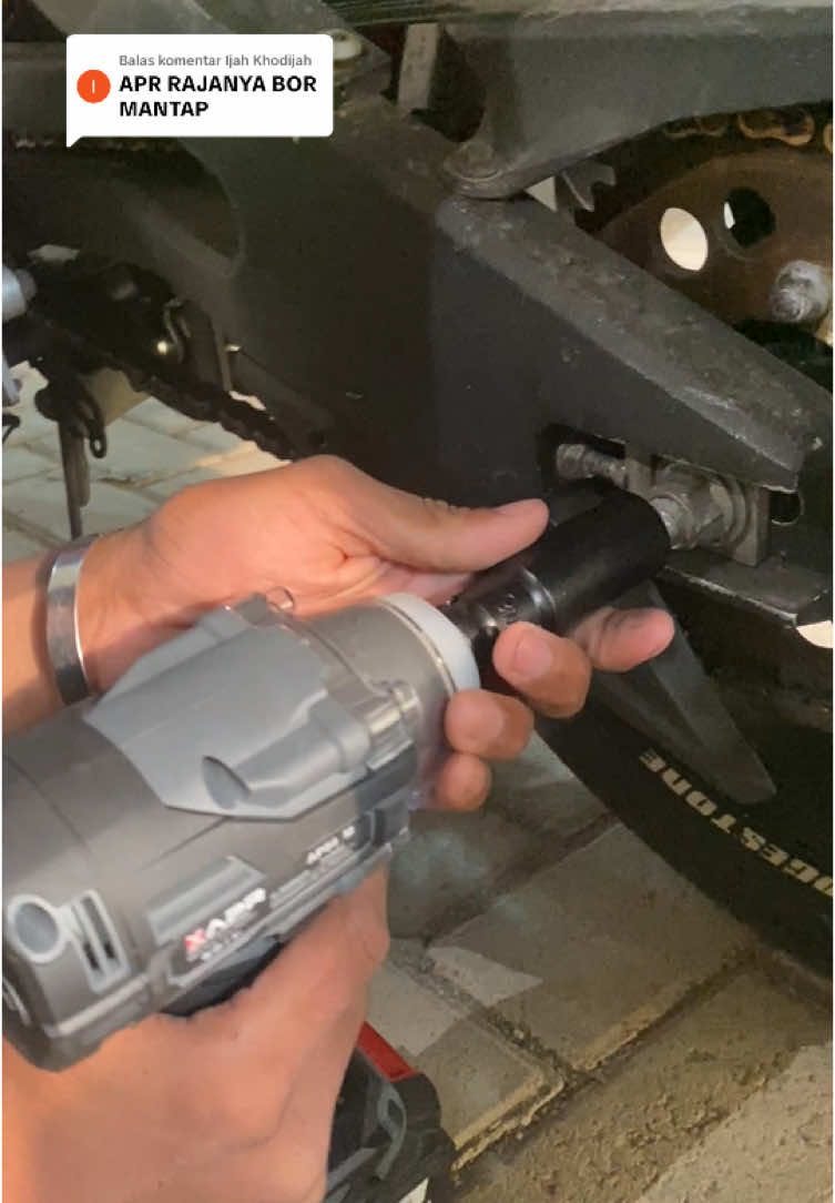 Membalas @Ijah Khodijah APR Impact Wrench AP84M – Torsi 550Nm! Baut keras? Langsung lepas! Dengan tenaga 550Nm, kerja jadi lebih cepat dan efisien. Cocok buat bengkel, proyek, dan semua kebutuhan  #APRAP84M #ImpactWrench #Torsi550Nm #KunciImpact #PowerToolsIndonesia #APRIndonesia #PerkakasBengkel #ToolsViral #TukangHandal #KunciBaut #ImpactWrenchIndonesia #AlatPertukangan #BautLangsungLepas #TukangKreatif #rekomendasitools 
