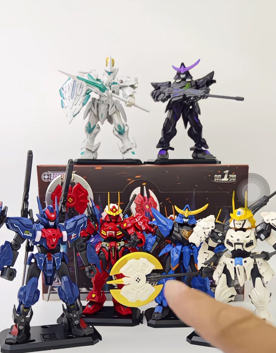 Moshow x Sembo# Mô hình Moshow toy túi mù cực chất #gundam #moshow #gacha #blindbox 