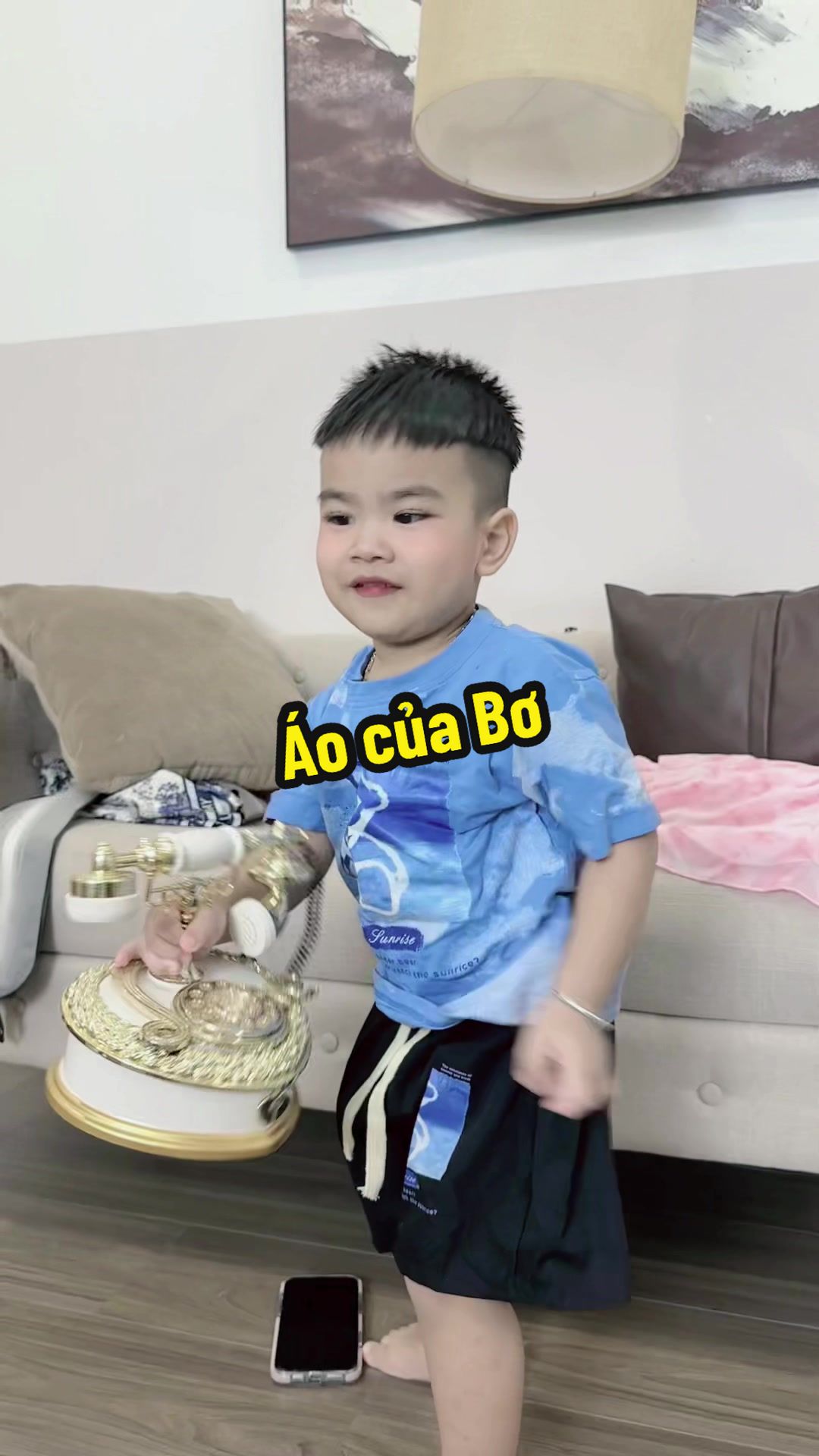Xinh thế chứ🥰#giadinhbothui🥑 #quanaotreem #xuhuong 