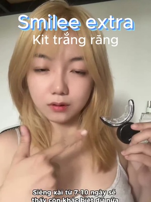 Biện pháp trắng răng vượt trội cùng kit trắng răng Smilee Extra #lamtrangrang #lamtrangrangtainha #smileeextra