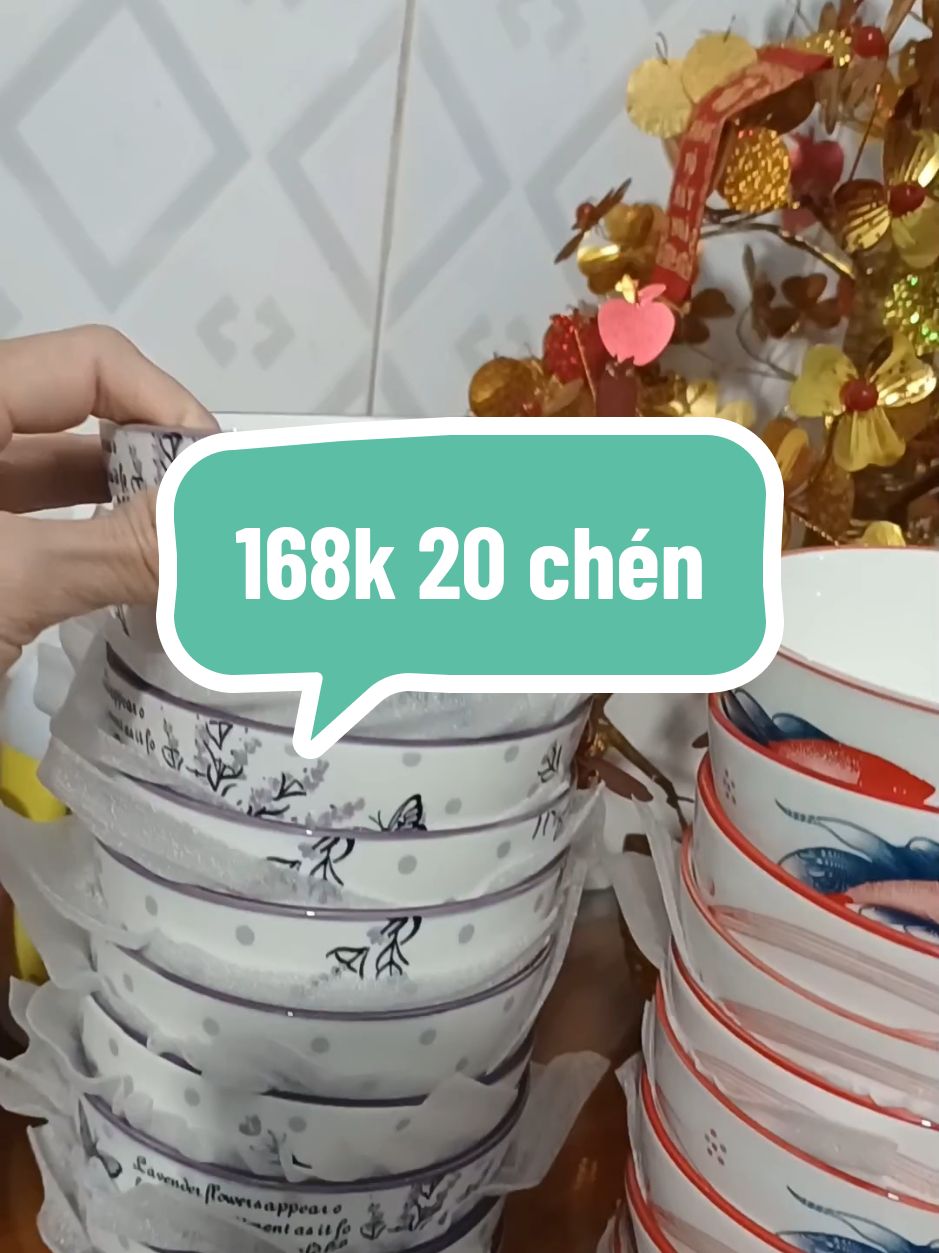 Chén sứ VN size 11,5cm...đủ mẩu tự chọn nhé cả nhà...20 chén 168k...tham khảo ạ #utdieu86 #combo20chensucaocap  #tiêpthilienkettiktokshop 