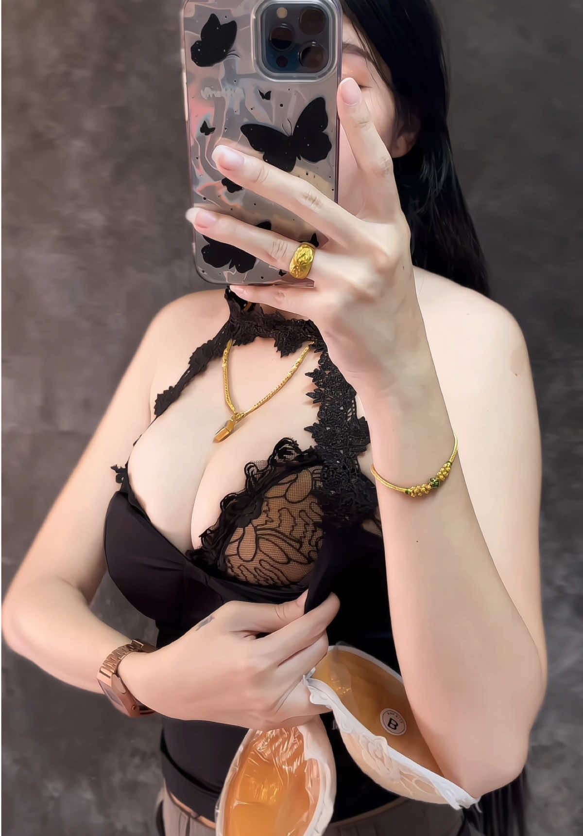 อกสวย ไฟหน้าบึ้มๆ แต่งตัวสวยขึ้นแบบ300% ✅👙#บรา #บราปีกนก #บราอกสวย #บราลูกไม้ #แฟชั่นผู้หญิง 