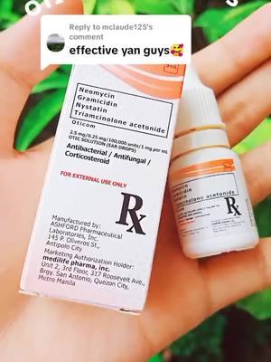Replying to @mclaude125 Oticom Ear Drops Para Sa infection sa tainga at iba pang problema sa tainga #eardropstreatment #gamotsamasakitnatainga #Oticom #gamotsatainga 