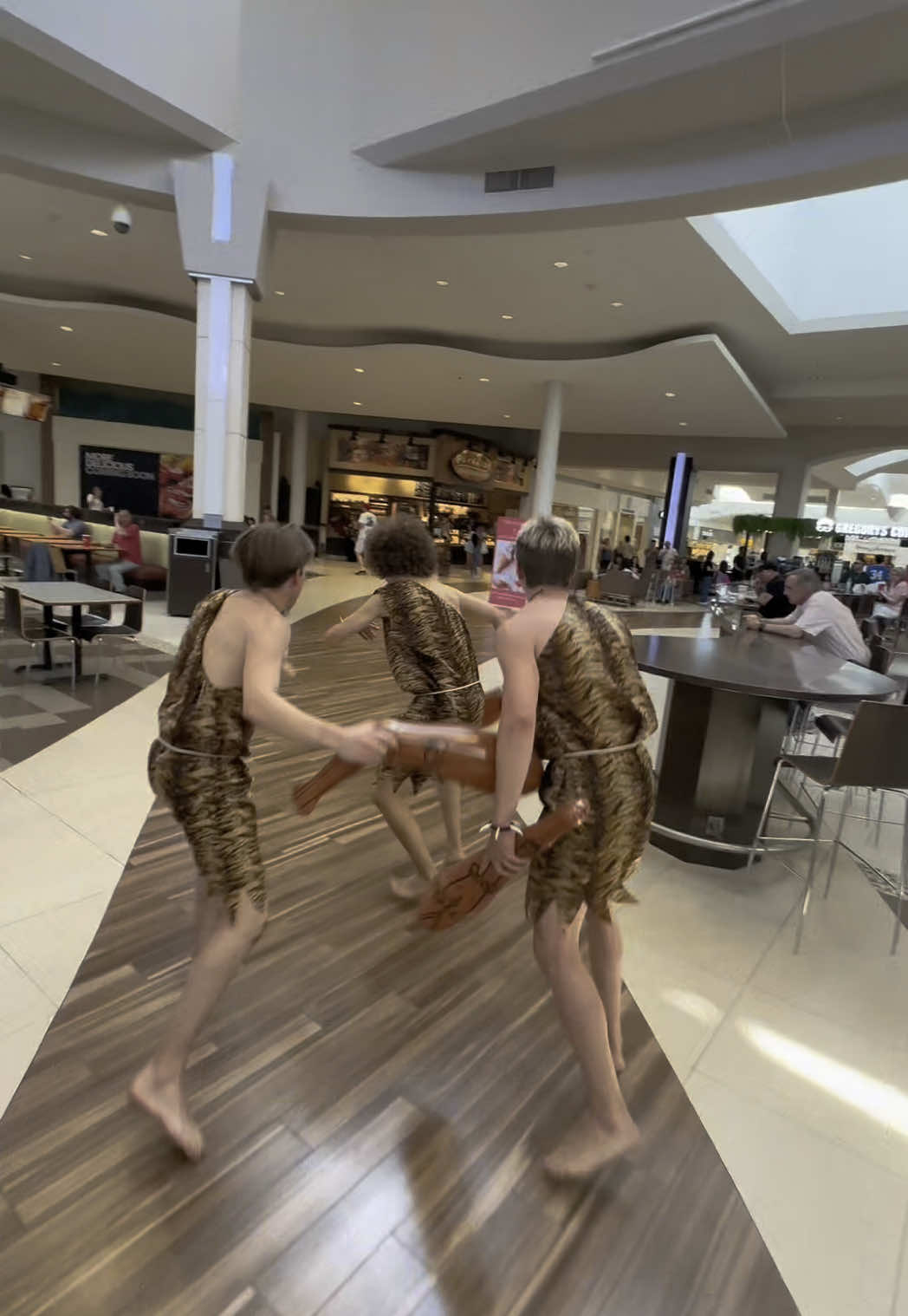 I call it a Mall. Rhymes with Grug. #Hashtag #AnotherHashtag #OneMoreHashtag #AFewMoreHashtags #croods #thecroods #grug #ihaveanidea #itrhymeswithgrug #mall #missionviejo #socal #prank #pranks #joke #jokes #funny #troll #trolls #trolling #memes #meme #cosplay #caveman #cavemen #egg #eggs #dinosaur #dinosaurs #trex #fyp 