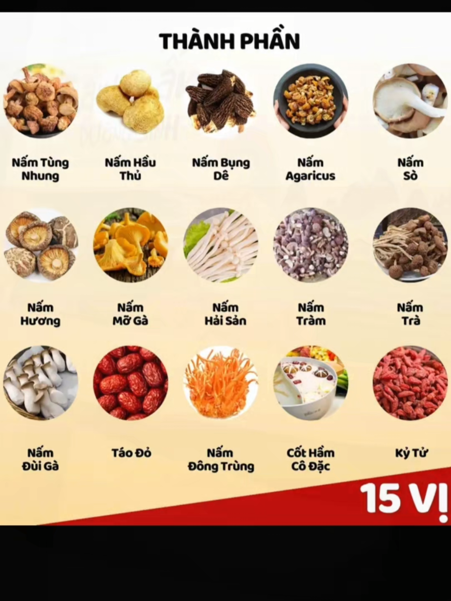 canh gà nấu nấm dưỡng sinh  #canhnamduongsinh15vi sản pham bên trong giỏ hàng #canhganaunam 