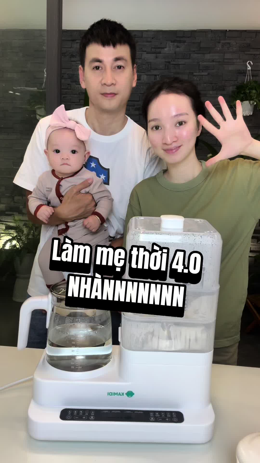Làm Mẹ thời 4.0 ta nói nó NHÀN…có máy móc làm cho hết ùi #ngocthuan  #K#KamidiK#KamidiHieudieumemuonm#mayhamnuocphasuaKamidim#maytiettrungKamidim#maytiettrungm#mayhamsuam#mebimsuaspeed2kamidi 