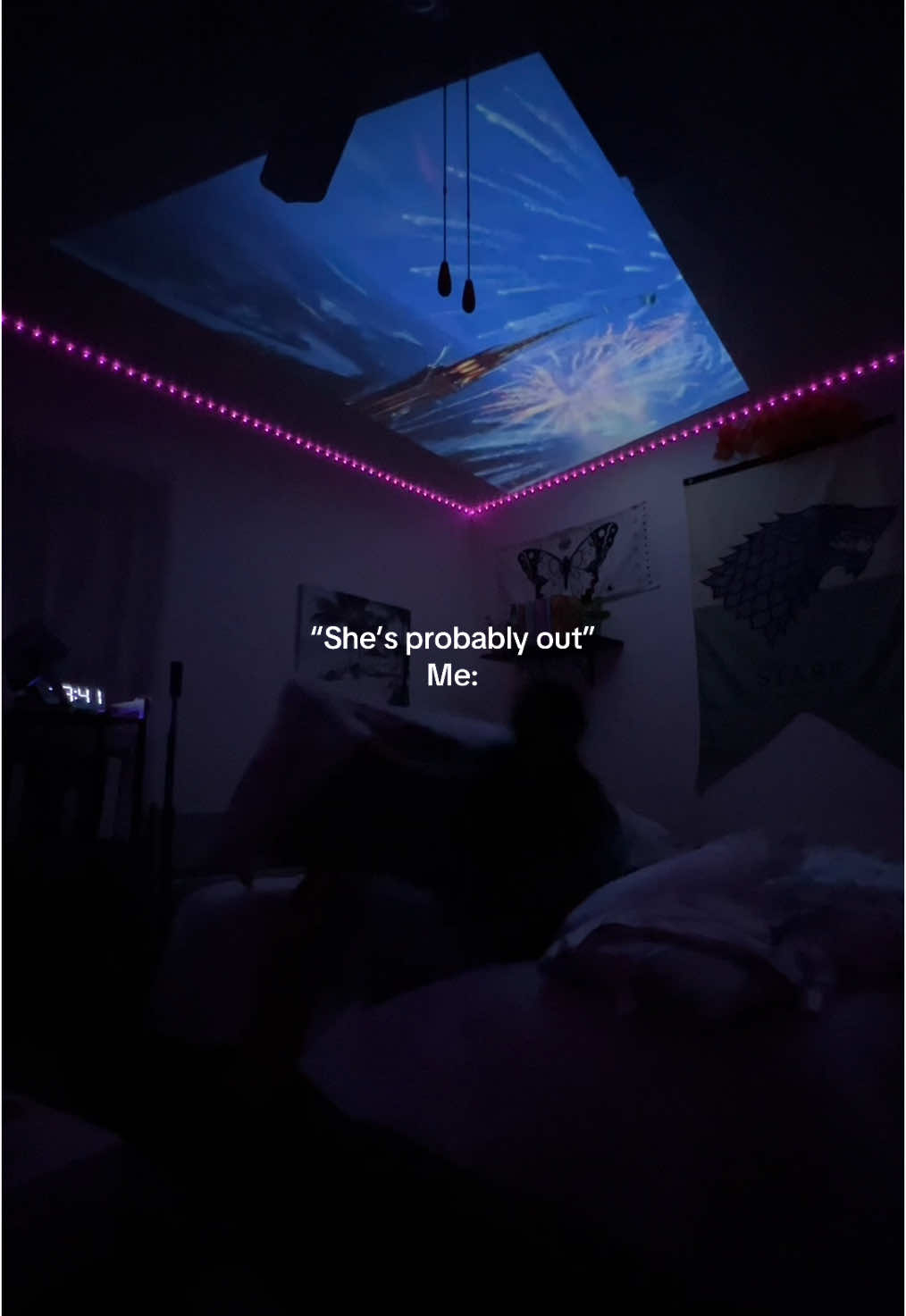 This is your sign to get a projector #movienights #projector #movieprojector #trendin #fypシ 