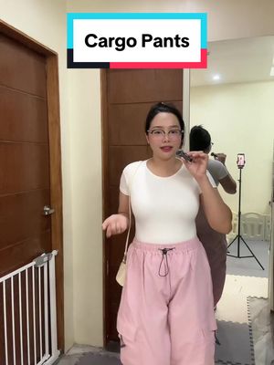 Cargo Pants na S to 5XL ang size, wagi nanaman ang mga mima ko!! My measurements⬇️ Height: 5:7 Weight: 67kg Bust: 38 Waist: 30  #midsizefashion #mommyoutfit #midsizeoutfits 