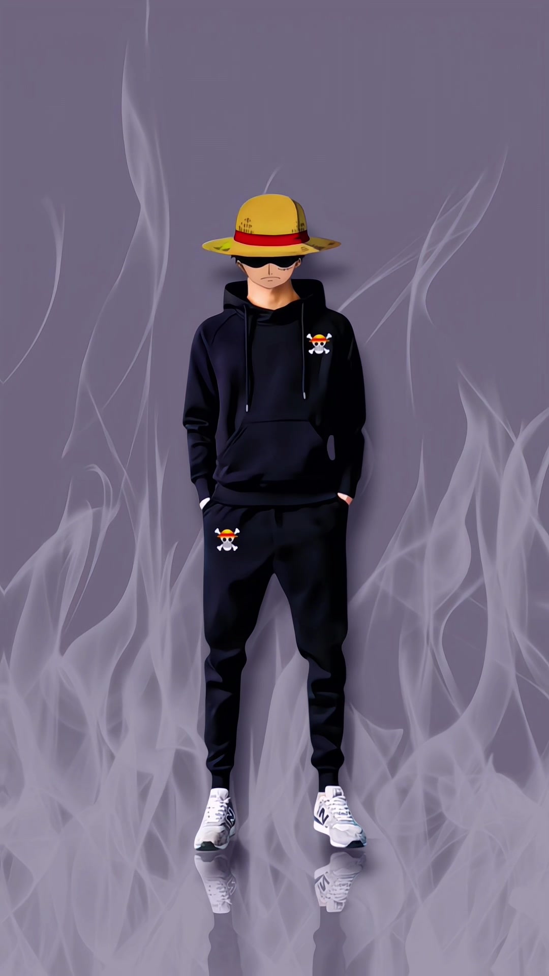 Satu Set Hoodie Luffy One Piece🤙😜Promo harga 100ribuan🔥Cek keranjang kuning👆 #hoodie #satuset #sethoodie #luffy #onepiece #fyp 