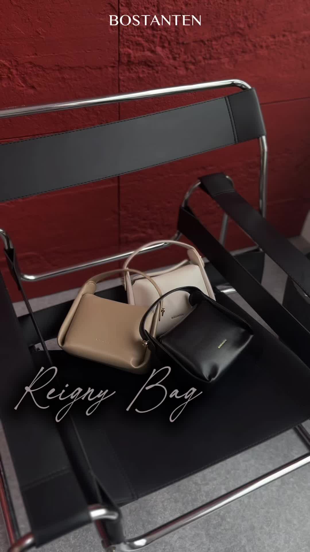 Quiet luxury in a compact form. #ReignyBag  — simple, sleek, and sophisticated. ✨   #Bostanten #WIBGajian #PromoGuncang66 #FYP #OOTD #TasSelempang #TasWanita #Style 
