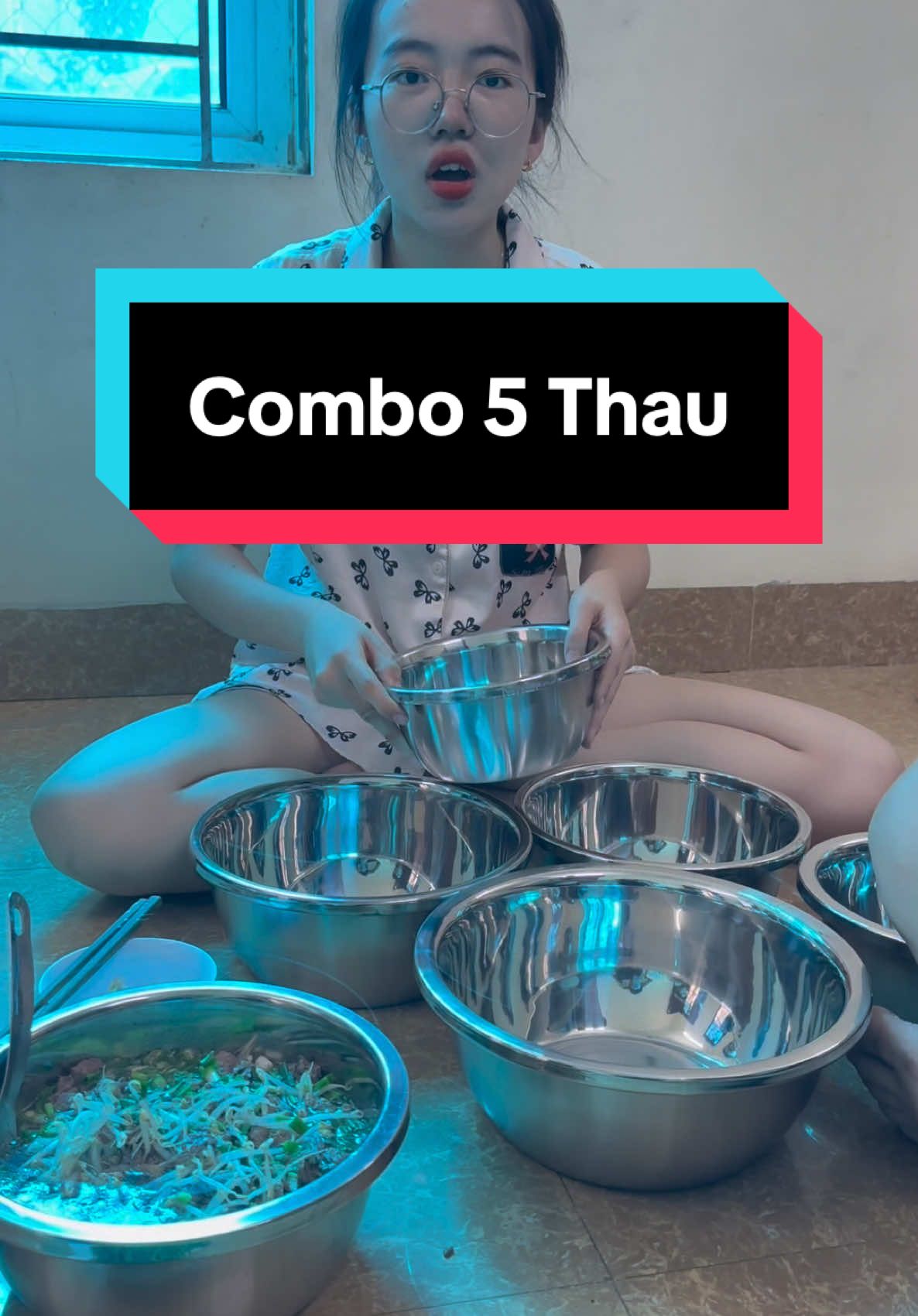 Combo 5 thau vẫn là chân ái nha các bác #khotuonghang #thinhhanhtiktok #thauinox 
