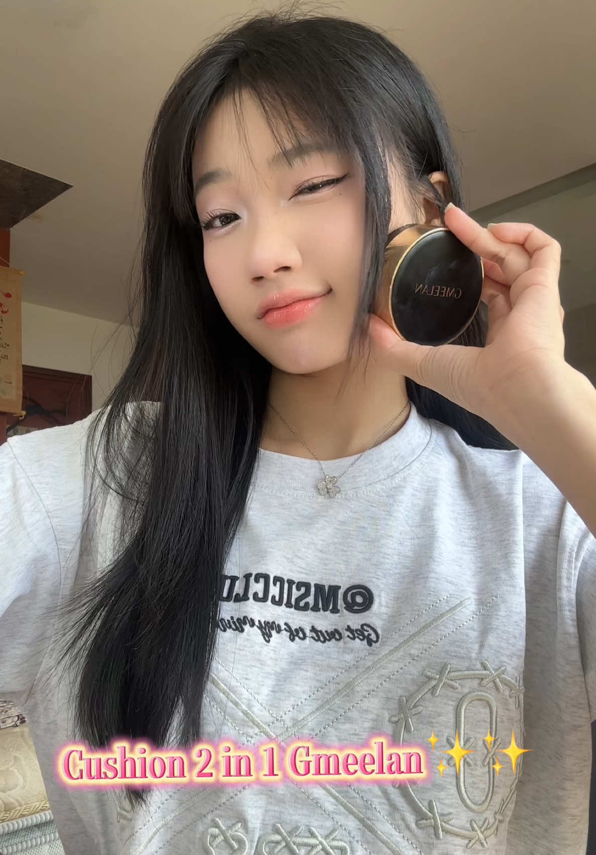 Nhỏ gọnnn xinh iu✨✨@GMEELAN_SKINCRAE_VN @GMEELAN.Official #2in1cushion #cushion #kemnen #truffle #xuhuong #Gmeelanvn #GMEELANcushion #valentinesday 