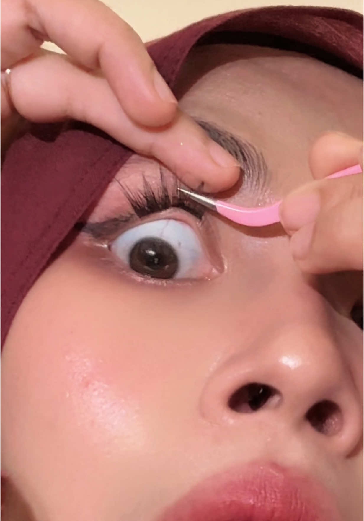 Aku lagi termlen mlen banget tolonggg😭 #bulumatatanpalem #bulumatanatural 