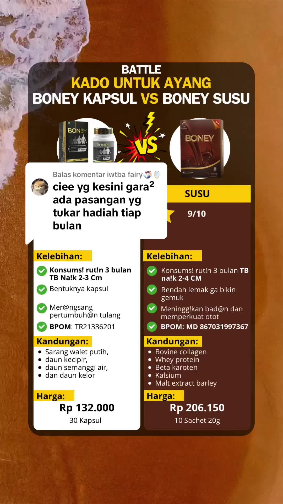 Membalas @iwtba fairy🧜🏻‍♀️🪞  @Skincare | Yuks Glow Up Bareng Suka Kapsul atau Susu ? #boney #susuboney #susupeninggibadan 