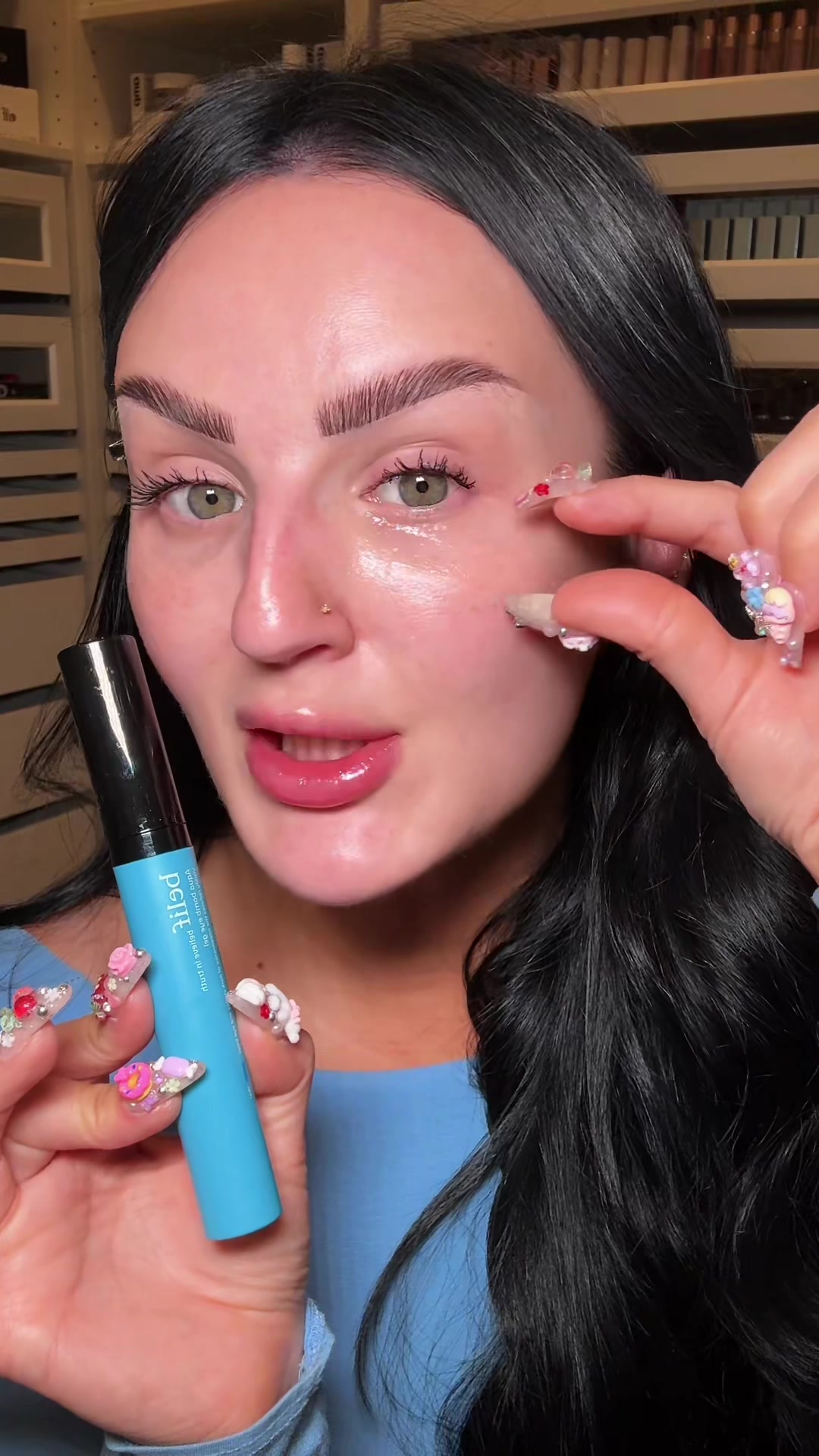 @belif USA… my under eyes thank you. Most COOLING eye gel my eyes have ever had the pleasure of trying 😍 you wouldn’t even know I barely slept last night! #belifpartner #belif #eyegel #eyecream #belifeyegel #puffyeyes #koreanskincare #kbeauty #aquabomb 