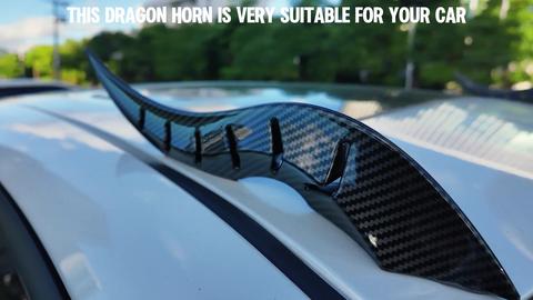 Dragon horn#fyp #caraccessories #carstyle #viralvideo #jdmcarsoftiktok