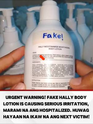 🚨 Ingat!!! Sure ka ba na authentic ang Hally body lotion na gamit mo? 🧐 Don’t worry — Dr. Vicki Belo will share tips kung paano makita ang legit vs. fake para safe at confident ka sa skin care mo ✨ *G5 #HallyCosmetics #BBEBeautyPH #BodyMilk #Beauty  #Hallybodylotion