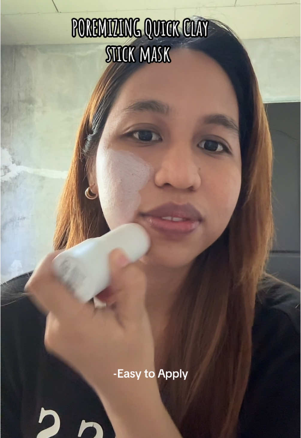 Here’s a quick care to your pores. #claystickmask #claystickviral #claystick 