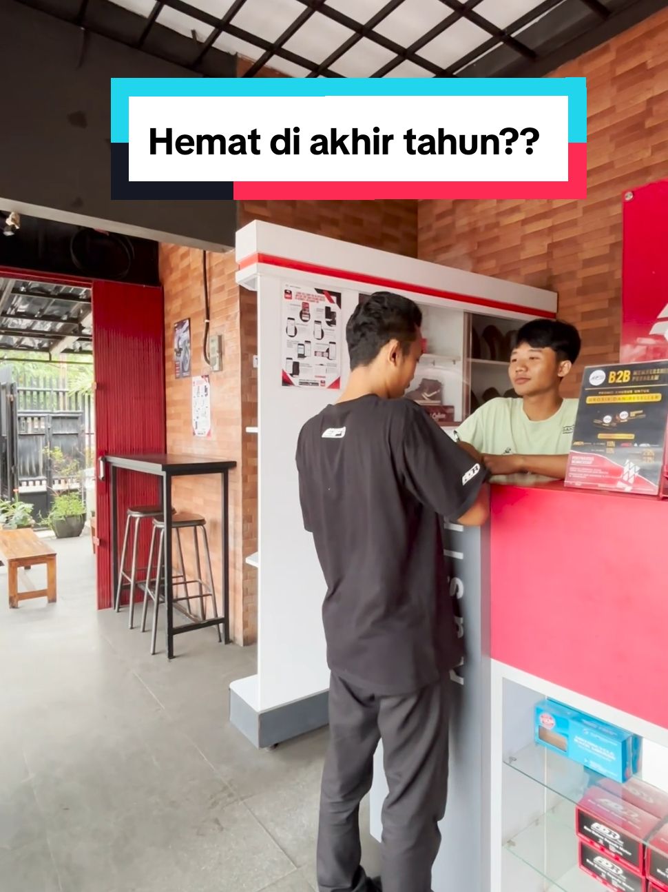 Lagian sok-sokan hemat sih, udah tau lagi ada promo akhir tahun.. #fdr #banmotor #jualban #fdrbanten 