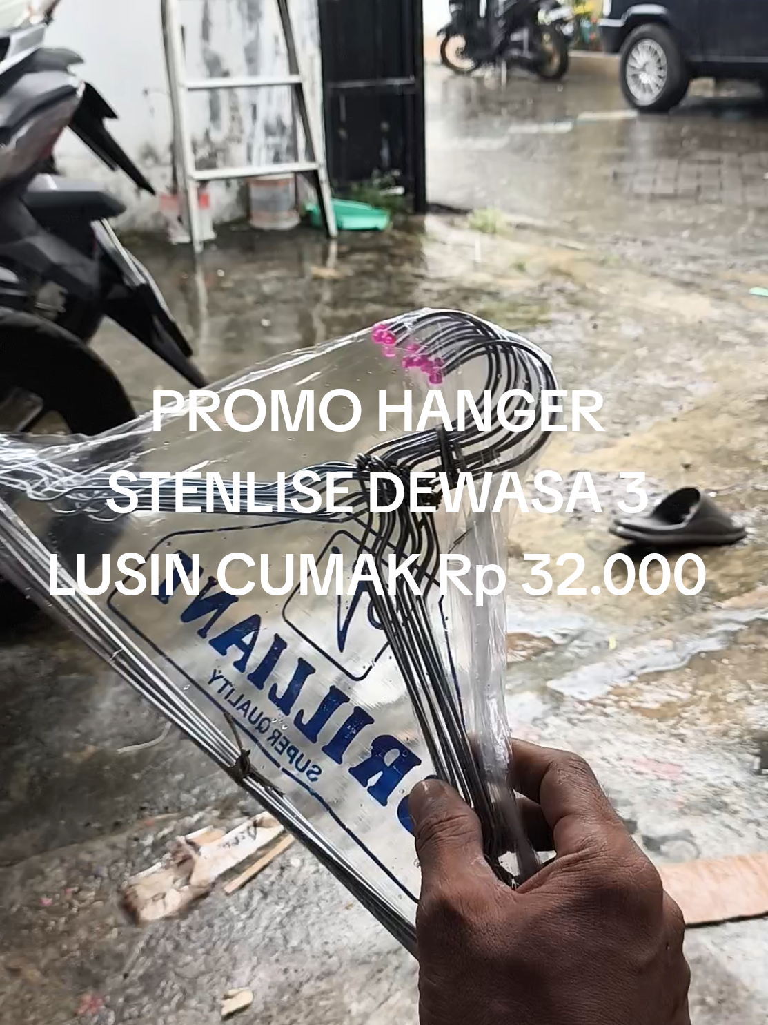 hanger stenlise promo spesial di harga 32.000 dapat 3 lusin dapat 36 pcs kapan lagi lho bunda buruan di cek out pymen ya Bun mumpung lagi promo#fyp #buruang #promo #