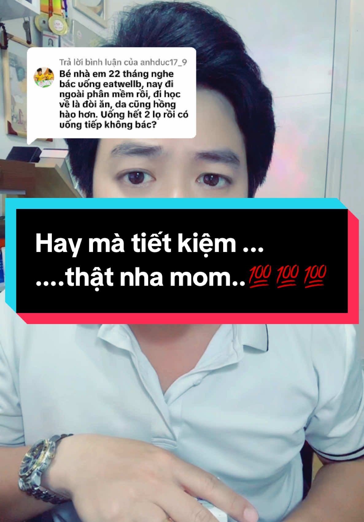 Trả lời @anhduc17_9 dùng siro này thì ok, ngon mà tiết kiệm liệu trình nhé mom...😍😍🆘🆘💯💯🆘#ansogood #phungvanan #eatwellb #siroanngoneatwellb #biengan #anchaupharma