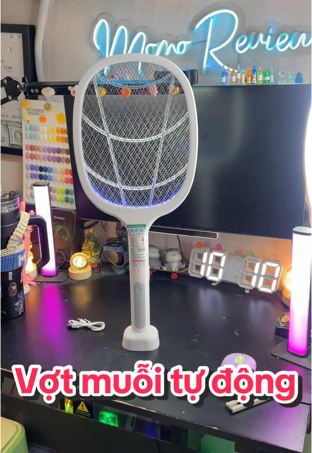 Rồi vợt muỗi tự động mà như vậy là sao ta #muataitiktokshop🛍 #admicro #review 