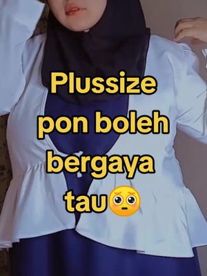 Sapa cakap plussize tak boleh bergaya?! #longvest #longvestoutfit #plussizeedition #fypシ 