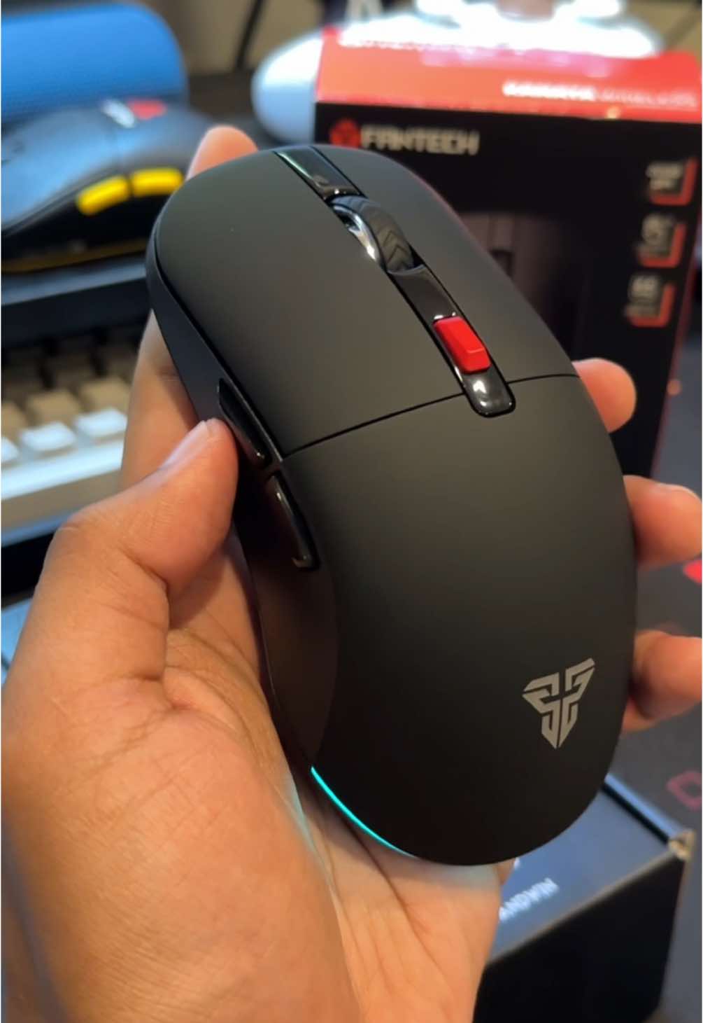 #gaming #เมาส์ไร้สาย #เกมส์ #fantech 