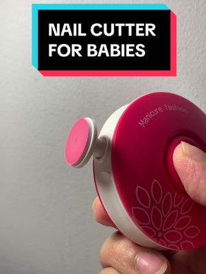 NAIL CUTTER/ TRIMMER FOR BABIES. #nailcutter #nails #newbornnailtrimmer #babyessentials #babyneeds 