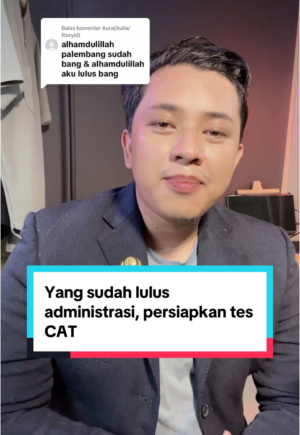 Membalas @Aura(Aulia/Rasyid) yang sudah lulus persiapkan tes nya : 1. BELAJAR SESUAI KISI2 2. Persiapkan baju putih dan celana hitam kain #ASN #pppk #rekomendasioutfit #pppk2024 