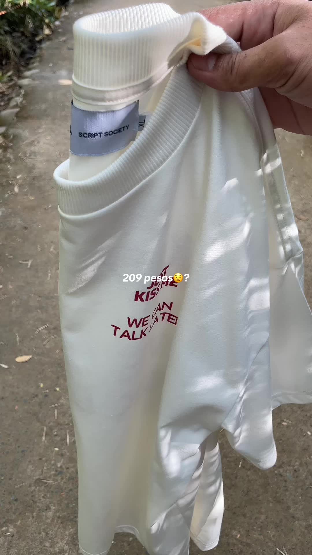 Grabi ang Ganda ng T-Shirt nato  209 lang 