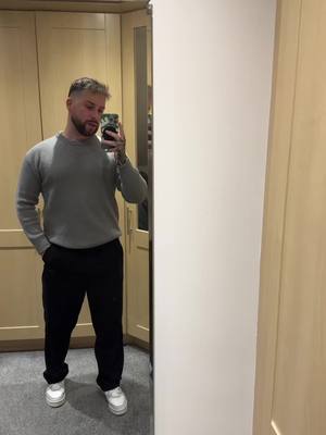 This jumper and trouser combo looks so nice, quality is spot on! #trousers #jumper #clothes #menswear 