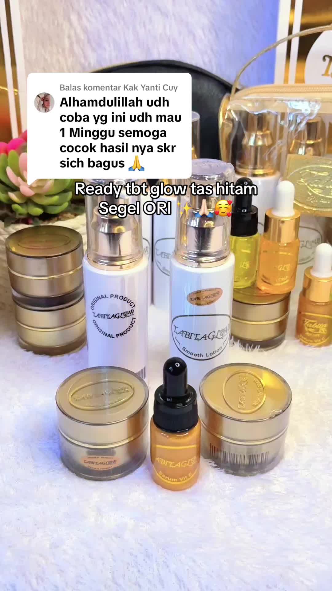 Membalas @Kak Yanti Cuy  #tabitaglow #tabitaskincareoriginal #tabitaskincare #tabitha 