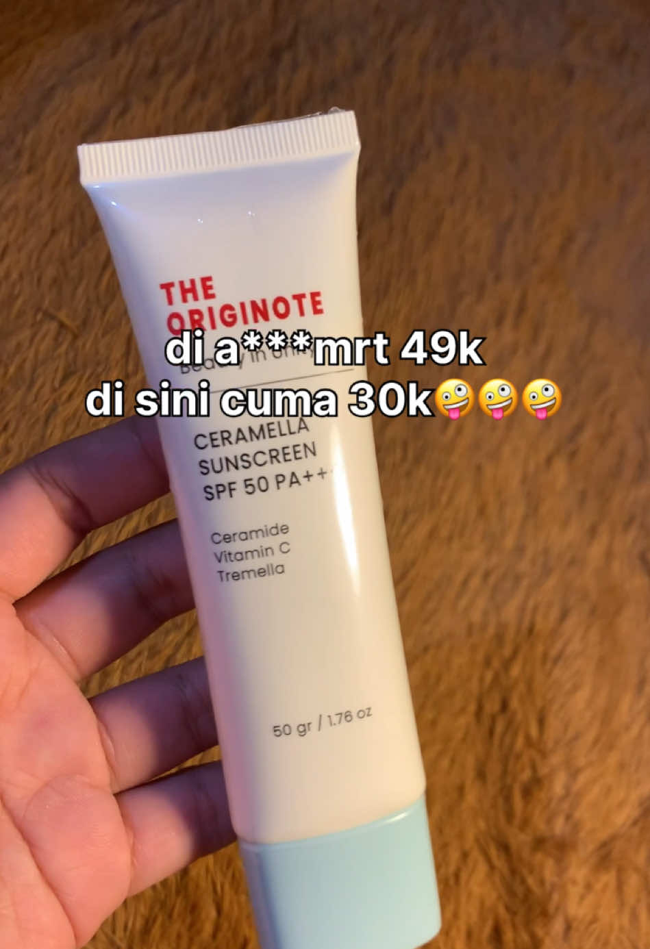 mending co disini lebih hemat🤪  #originotesunscreen #theoriginote #rekomendasi #fyp #rekomendasisunscreen 