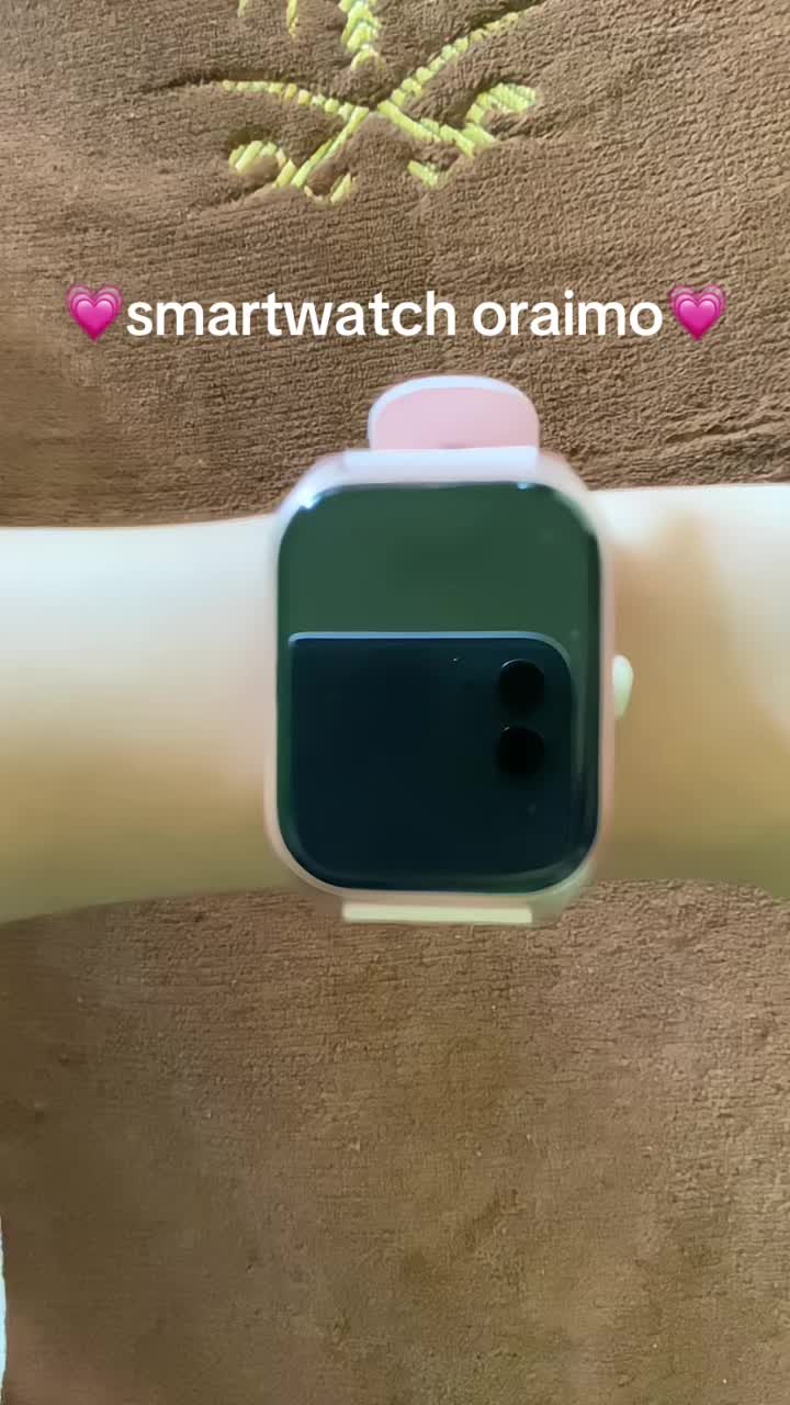 cusss yg suka warna pink☝🏻💗 #smartwatch #pink #fypp 