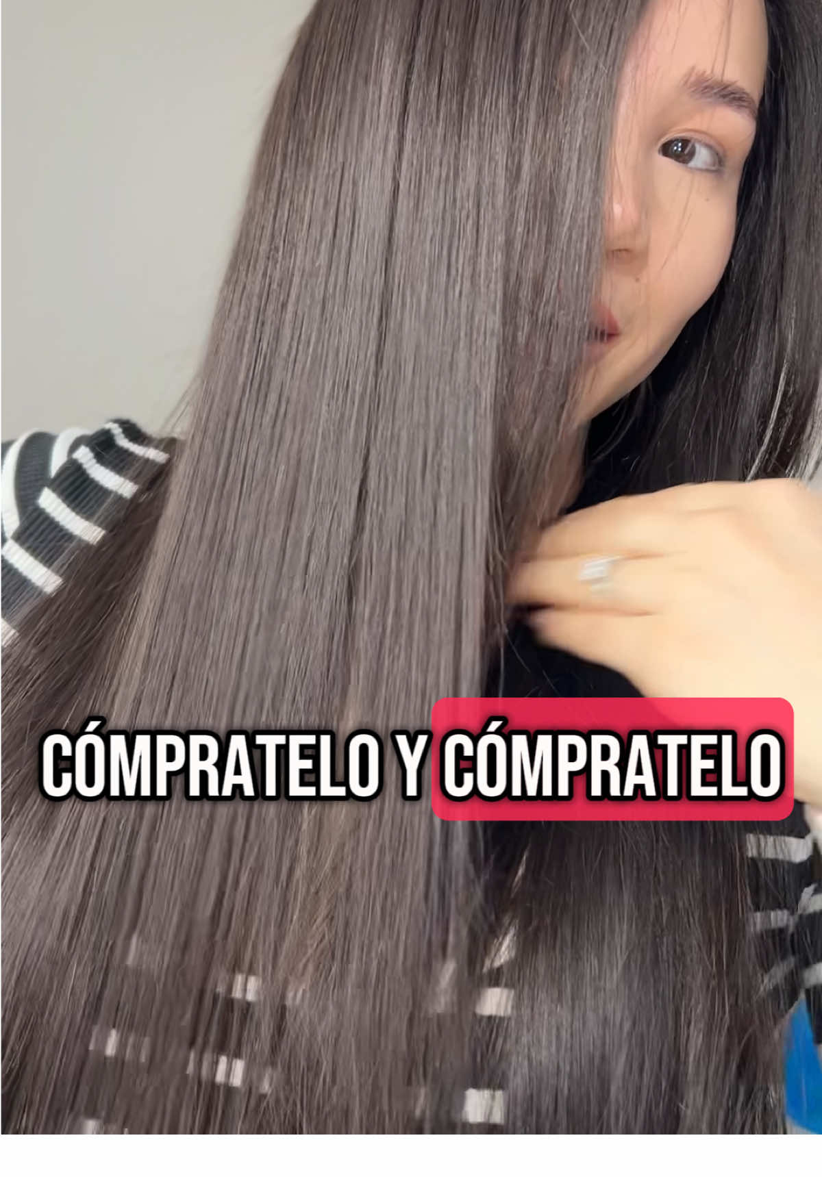 Y sin dañar el pelo bb es lo que más me gusta 💘 @wavytalkofficial #wavytalk #wavytalkhair #wavytalkstraightener #vamostiktokshop #vamostiktokshopmexico🇲🇽 #peluca #alopecia #kimramos 