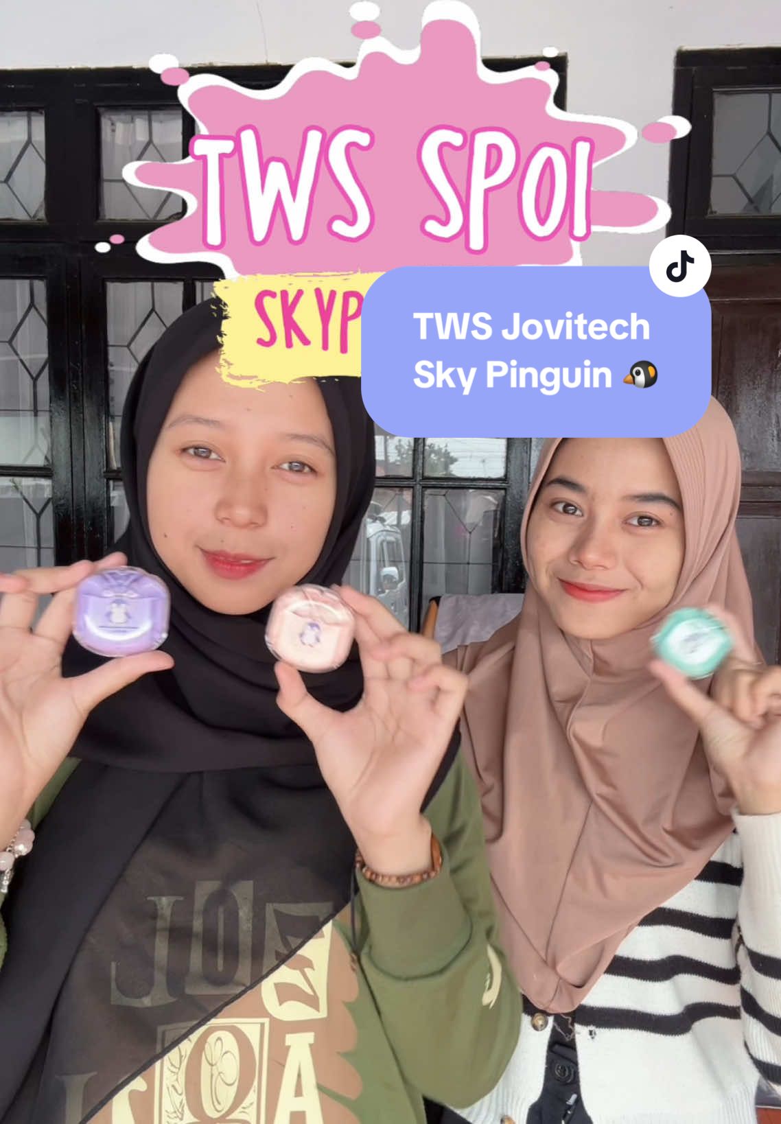 Tws Super Lucu Sky Pinguin dari Jovitech ‼️😍, Desain Lucu Berkarakter & Suaranya Juga Full Bass 🥳🛍️ #twsbluetooth #twsskypinguin #twsjovitech #twslucu #twsmurah #twst #twsmurahpremium #twsbluetoothmurah #twsbass #twsbagus #twsbluetoothearbuds #twsviral #tws #elektronik #viral #fyp #masukberandafyp #headsetmurah #headsetbluetooth #headsetb #headsetbluetoothmurah #headsetwireless #headsetbluetoothviral #twsgaming #twsgamingmurah #headsetgamer #headsetviral #viralditiktok #terbaru #aksesoris #aksesorishp #barangunik #barangviral #trending #ramadhanekstraseru #kreatorbelilokal #ramadhancreatorchallenge #viralditiktok🔥 #belanjaditiktok 