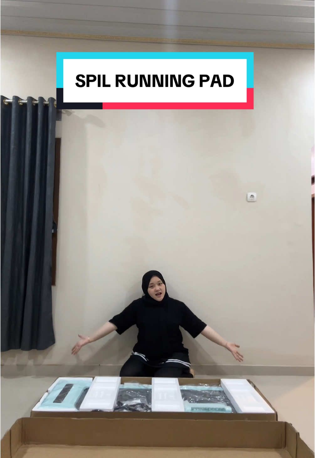 Nih yang minta spil running pad nya🥰🤏🏻 cocok buat olahraga di rumah😍