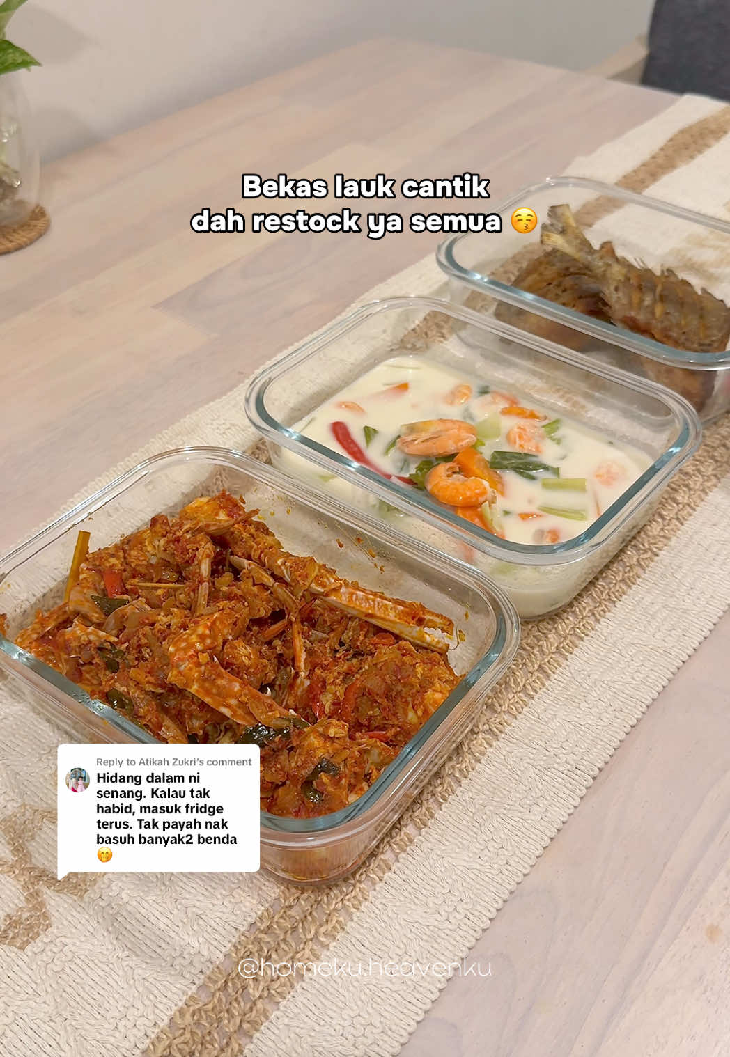 Replying to @Atikah Zukri  #bekaslauk #bekaskaca #bekashidangmakanan #tableware 